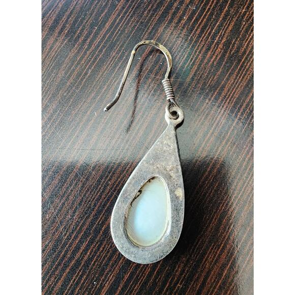 Mother of Pearl Sterling Silver Earrings – Timeless Elegant Jewelry - Picture 5 of 8